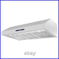 36 in Under Cabinet Vent Hood Kitchen Hood (OPEN BOX) Stainless Steel, LED