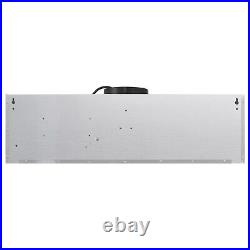 36 in Under Cabinet Vent Hood Kitchen Hood (OPEN BOX) Stainless Steel, LED