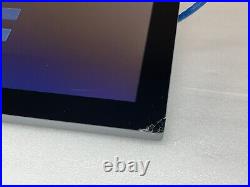 Crestron TS-1542-B-S Touch Screen Panel 15.6 Monitor, Works Great, Corner Crack