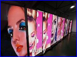 Floor Stand P1.8 mm COB 4K poster 4.7ft x2.1ft LED VIDEO WALL PANEL Travel box