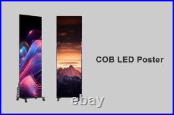 Floor Stand P1.8 mm COB 4K poster 4.7ft x2.1ft LED VIDEO WALL PANEL Travel box