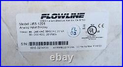 Flowline Li55-1201 Analog Input Display Panel New In Box