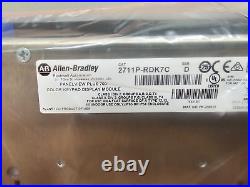 New In Box! Allen-bradley 6.5 Display Module Panelview Plus 2711p-rdk7c