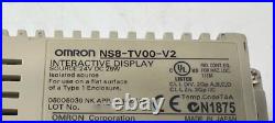 OMRON NS8-TV00-V2 Monitor Display Panel Industrial Business from Japan used