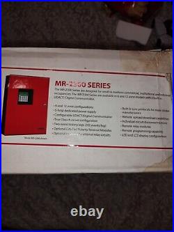Securltron Fire Alarm Control Panel MR-2306-DDR LCD Display New In Box