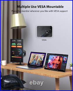 UProject B214 VGA HDMI Industrial Monitor 14 1080P Portable Touchscreen VESA